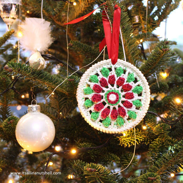 Patroon : Christmas Mandala - It's all in a nutshell