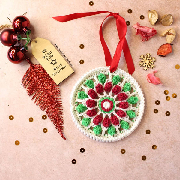 Patroon : Christmas Mandala - It's all in a nutshell