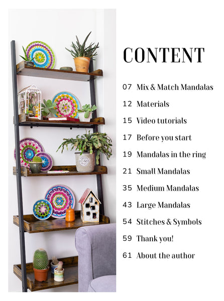 Mix and Match Mandalas (ENGLISH E-BOOK) - It's all in a nutshell