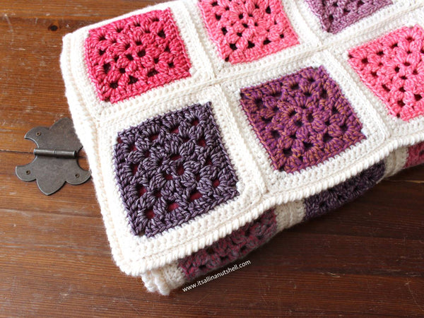 Patroon : Biesbosch Blanket - It's all in a nutshell