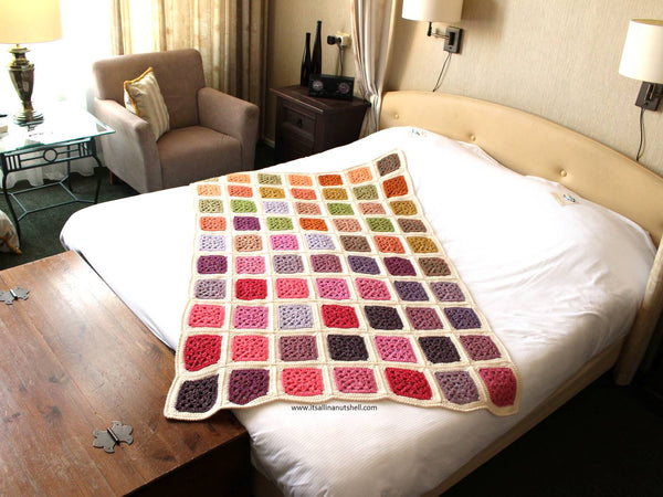 Patroon : Biesbosch Blanket - It's all in a nutshell