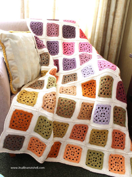 Patroon : Biesbosch Blanket - It's all in a nutshell