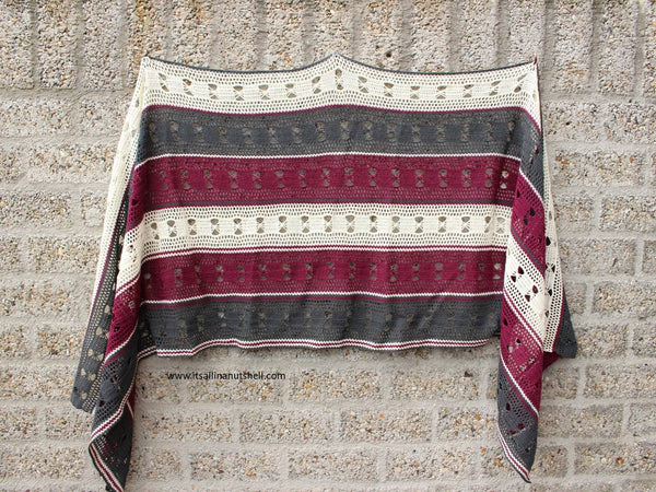 Patroon : Butterfly Lace omslagdoek - It's all in a nutshell