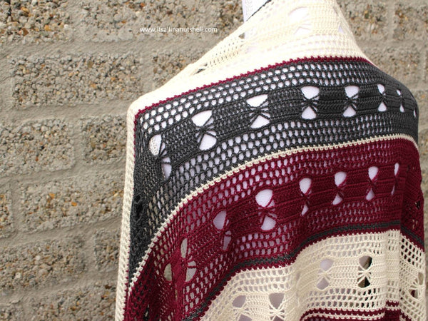 Patroon : Butterfly Lace omslagdoek - It's all in a nutshell