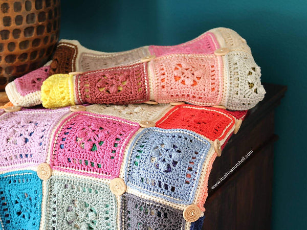 Patroon : Button Blanket - It's all in a nutshell