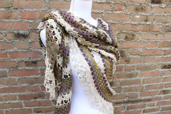 Patroon : Spanish Dancer omslagdoek - It's all in a nutshell