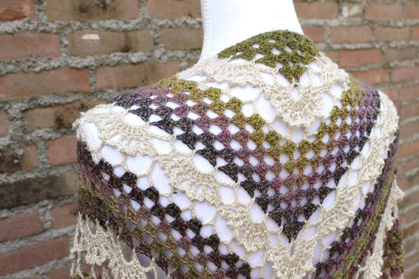 Patroon : Spanish Dancer omslagdoek - It's all in a nutshell