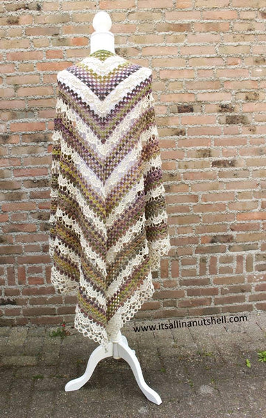 Patroon : Spanish Dancer omslagdoek - It's all in a nutshell