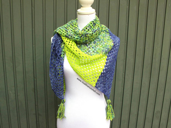 Patroon : Happy Shawl - It's all in a nutshell