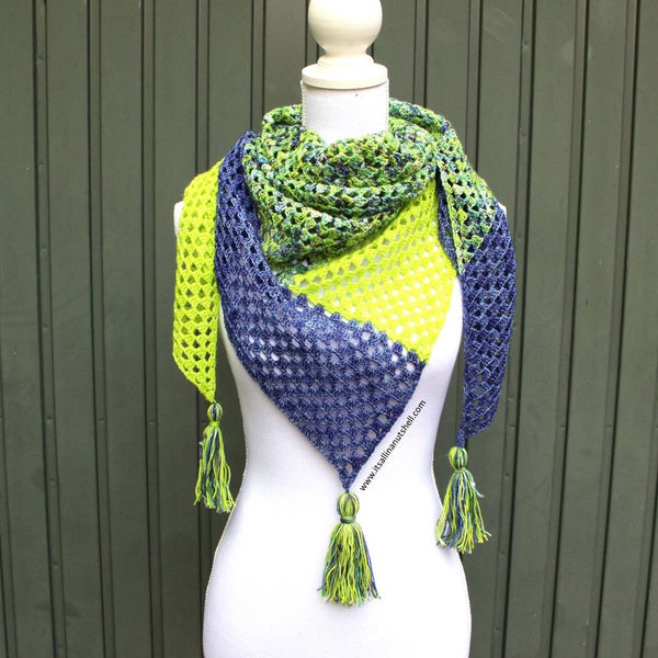 Patroon : Happy Shawl - It's all in a nutshell