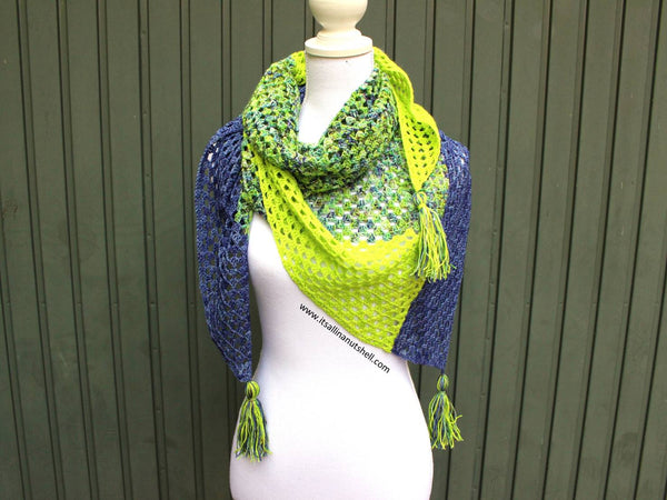 Patroon : Happy Shawl - It's all in a nutshell