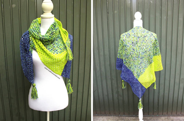 Patroon : Happy Shawl - It's all in a nutshell
