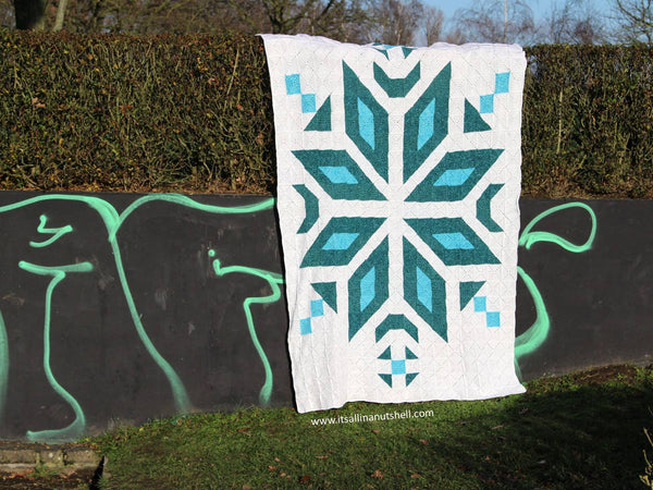Patroon : Snowflake Blanket - It's all in a nutshell