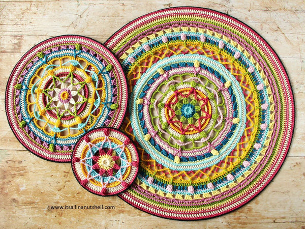 Patroon : Trinity Mandala's - It's all in a nutshell